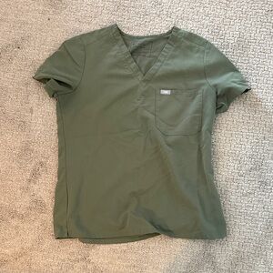 Figs Green scrub Tee